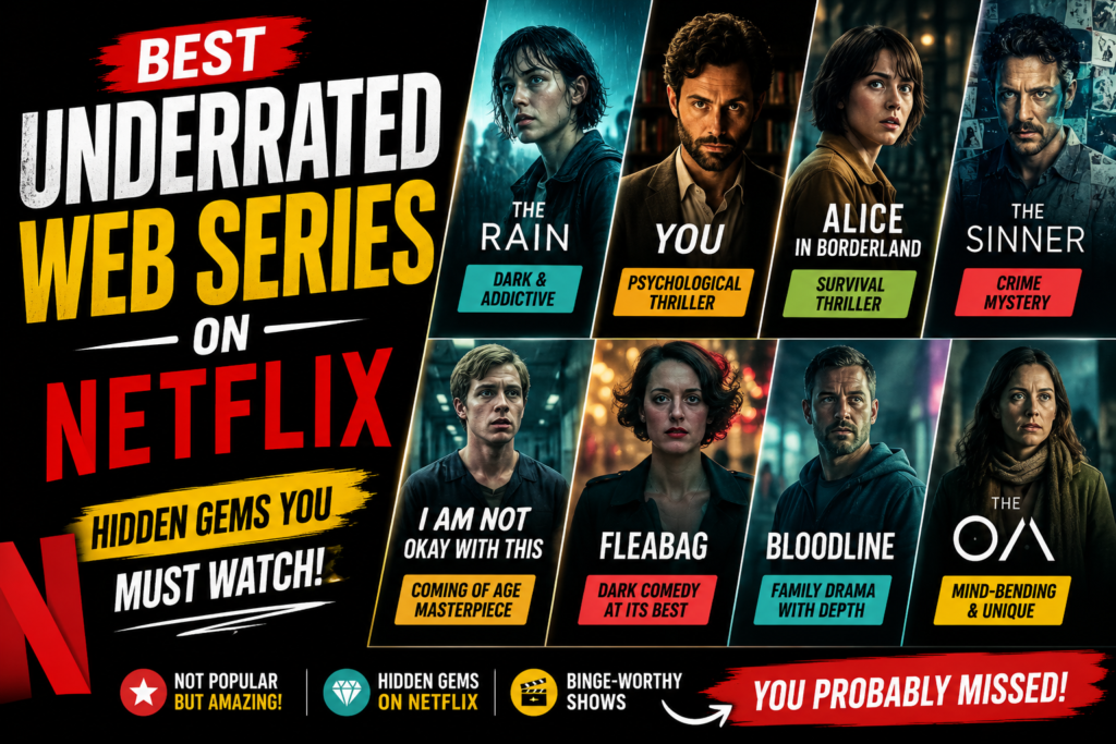 Best Underrated Web Series on Netflix You’ve Been Scrolling